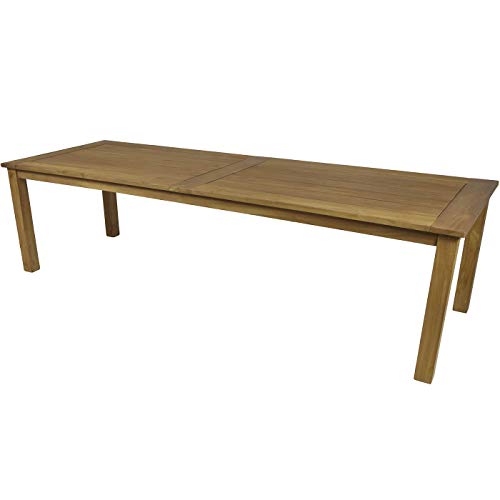 Mesa Rústica de Teca. Patas y encimera con Ancho Especial. (Largo 280cm.) Mesa Rústica de Teca. Patas y encimera con Ancho Especial. (Largo 280cm.)