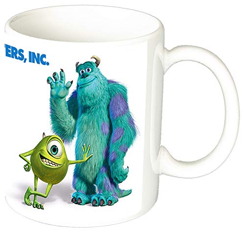 Monstruos S.A. Monsters Inc Mike Wazowski & Sulley Taza Ceramica