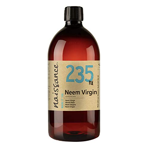 Naissance Aceite Vegetal de Neem 1 Litro - 100% puro, virgen, prensado en frío, vegano y no OGM Naissance Aceite Vegetal de Neem 1 Litro - 100% puro, virgen, prensado en frío, vegano y no OGM