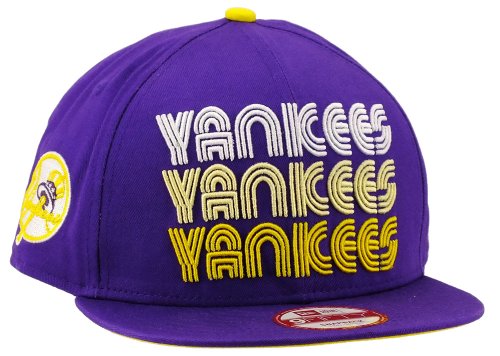 NEW YORK Yankees New Era – Gorra – Tri frontal – Deep Purple/cyber Yellow/White, hombre, S-M
