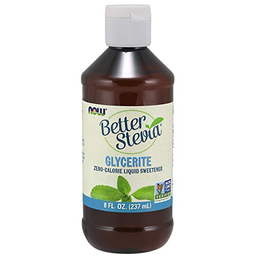 Now Foods Edulcorante Better Stevia Glycerite, Alcohol-Free - 237 ml