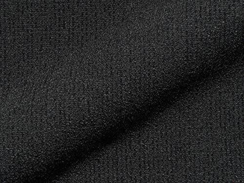 Raumausstatter.de Lavina Uni - Tela para tapizado, color negro