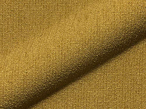 Raumausstatter.de Lavina Uni - Tela para tapizar (poliéster, poliacrílico), Color Amarillo