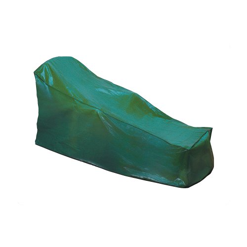 Rayen 6383.20 - Funda de polietileno para tumbona de jardín con cinta ajustable, Verde, 72 x 190 x 76 centímetros