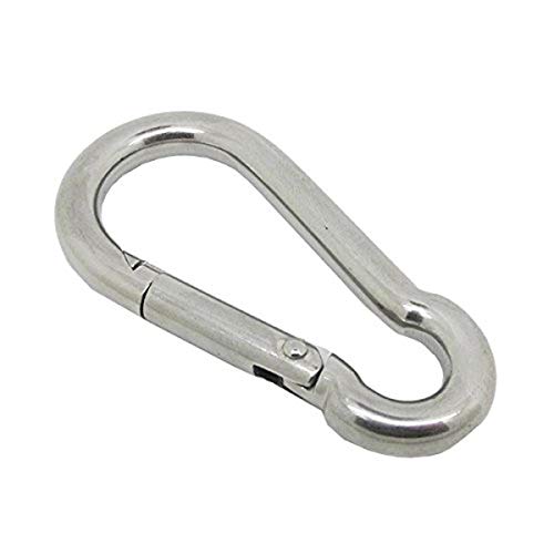 Scuba Choice Boat Marine Clip Stainless Steel Safety Spring Hook Carabiner, 3 1/8-Inch