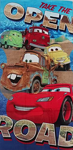 SETINO CR-H-84 Disney Pixar Cars 3 - Toalla de playa (70 x 140 cm)