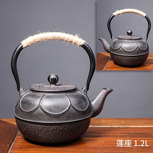 sijihua Tetere Maceta De Hierro Fundido Sur Cerdo Olla De Hierro Set De Agua Hervida Para Hervir El Té Vieja Olla De Hierro 1.2L Roseta sijihua Tetere Maceta De Hierro Fundido Sur Cerdo Olla De Hierro Set De Agua Hervida Para Hervir El Té Vieja Olla De Hierro 1.2L Roseta