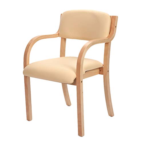 Silla de Comedor Salón Cocina Silla De Comedor Silla Lateral De Madera Silla De Salón Silla De Cocina Silla De Sala Silla De Esquina Cojín Y Sillón De Cuero De PU con Reposabrazos, Soporte Máximo 3 Silla de Comedor Salón Cocina Silla De Comedor Silla Lateral De Madera Silla De Salón Silla De Cocina Silla De Sala Silla De Esquina Cojín Y Sillón De Cuero De PU con Reposabrazos, Soporte Máximo 3