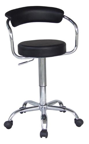 SixBros. Taburete Giratorio Taburete Negro - M-95026/191 SixBros. Taburete Giratorio Taburete Negro - M-95026/191