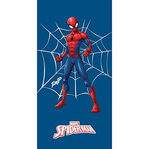 Spiderman Toalla de ducha, baño o playa, 70 x 140 cm.
