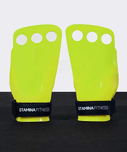 Stamina Fitness - Parachoques Full Cover Plus Cero Amarillo Fluorescente, M