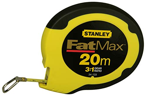 Stanley 0-34-133 Cinta Larga 20 m x 9,5mm FatMax Acero Inoxidable