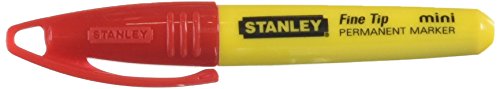 Stanley 1-47-329 - Mini marcador permanente punta fina, 1 unidad (surtido)