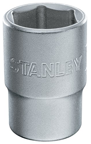 STANLEY Llave de vaso 1/2" 6 P 17mm 1-17-095, Plateado, 17 mm