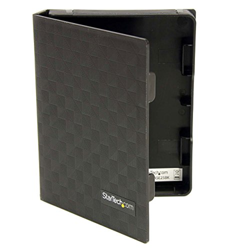 StarTech.com HDDCASE25BK - Pack de 3 Cubiertas Protectoras para Disco Duro de 2.5", Negro
