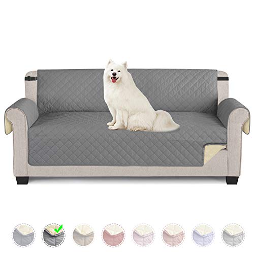 TAOCOCO Funda de sofá Impermeable Funda de cojín de protección para Mascotas Funda de sofá antisuciedad (Gris Claro/ 3 Plazas 165 * 190cm) TAOCOCO Funda de sofá Impermeable Funda de cojín de protección para Mascotas Funda de sofá antisuciedad (Gris Claro/ 3 Plazas 165 * 190cm)