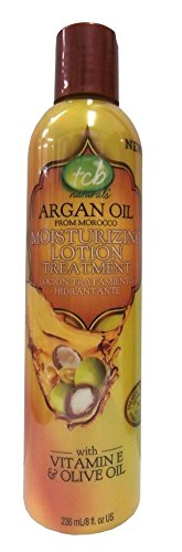 TCB Naturals leche hidratante con el aceite de argán, 236 ml TCB Naturals leche hidratante con el aceite de argán, 236 ml