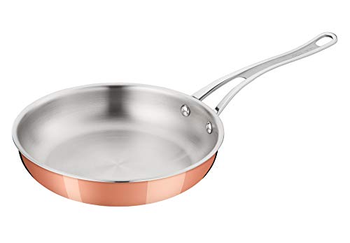 Tefal E49006 Jamie Oliver Triply Copper - Sartén (acero, aluminio y cobre, 28 cm)