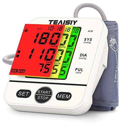 Tensiómetro de Brazo Digital con Pantalla LCD, Automática de Presión Arterial y Pulso de Fuencia Cardíaca Detección, 22-40 cm Brazalete, Memorias de 2 Usuario (2 * 99) Tensiómetro de Brazo Digital con Pantalla LCD, Automática de Presión Arterial y Pulso de Fuencia Cardíaca Detección, 22-40 cm Brazalete, Memorias de 2 Usuario (2 * 99)