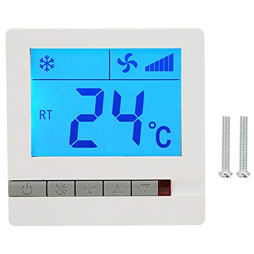Termostato digital, LCD Termostato digital Compresor de retardo Aire acondicionado Protección del termostato Unidad de bobina del ventilador Controlador de temperatura