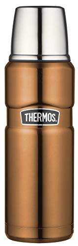 THERMOS Stainles King Thermosflasche Botella Aislante, Acero Inoxidable, Cobre, 0,47 L