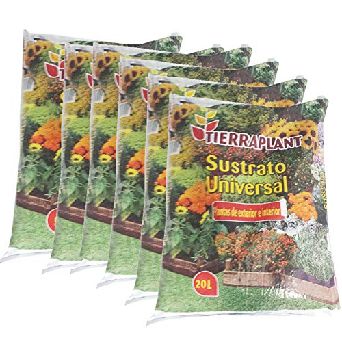 Tierraplant - Pack de 6 Sustrato Universal 20 L Tierraplant - Pack de 6 Sustrato Universal 20 L