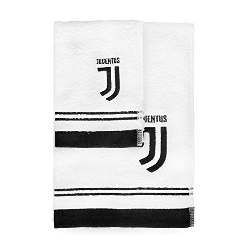 Toallas de rizo F.C. Juventus Set 1 + 1 60 x 100 / 40 x 60