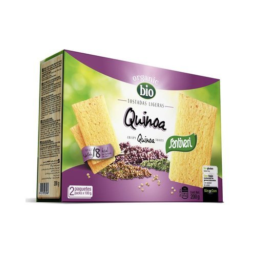Tostadas Ligeras Quinoa Bio 200 gr de Santiveri