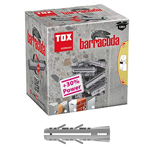 TOX Taco expansible Barracuda 6 x 30 mm, 100 piezas, 013100041