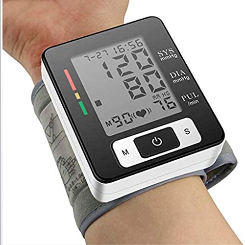 TOYS Monitores Digitales Presión Arterial, Monitor Presión Arterial Muñeca Preciso Esfigmomanómetro Portátil Medidor Instrumentos Brazo Máquina Monitor Automática Digital para Hogar Acogedor TOYS Monitores Digitales Presión Arterial, Monitor Presión Arterial Muñeca Preciso Esfigmomanómetro Portátil Medidor Instrumentos Brazo Máquina Monitor Automática Digital para Hogar Acogedor