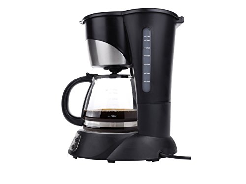 Tristar CM-1235 - Cafetera con jarra de cristal de 0.75 l de capacidad, 700 W, con temporizador digital, función para mantener el calor Tristar CM-1235 - Cafetera con jarra de cristal de 0.75 l de capacidad, 700 W, con temporizador digital, función para mantener el calor