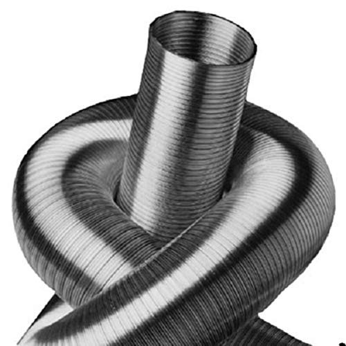 Tubo flexible de aluminio de 2 capas, longitud de 5 m, diámetro de 50 hasta 500 mm