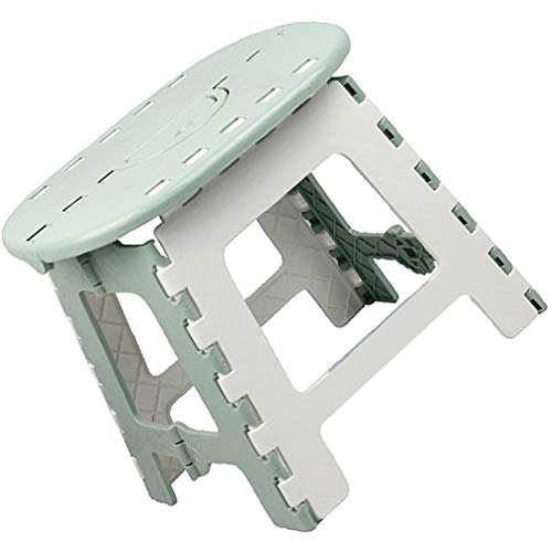 Wakauto Taburete Plegable Portátil Taburete de Camping Banco Plegable de Plástico para Baño de Cocina de Hotel Verde Wakauto Taburete Plegable Portátil Taburete de Camping Banco Plegable de Plástico para Baño de Cocina de Hotel Verde