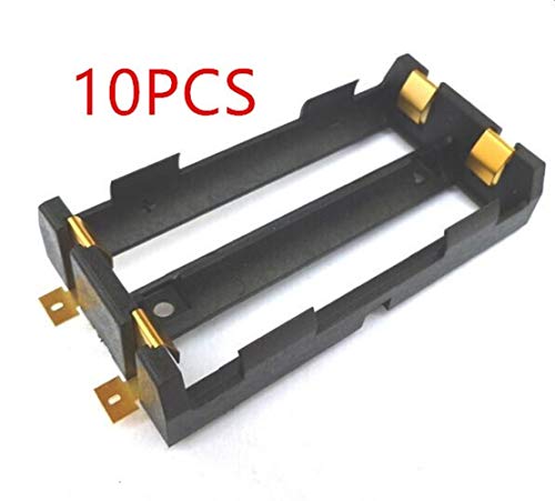XIAOFANG 10 PC/Titular Lote 2x18650 Caja de batería SMD batería con Pernos de Bronce TBH-18650-2C-SMT XIAOFANG 10 PC/Titular Lote 2x18650 Caja de batería SMD batería con Pernos de Bronce TBH-18650-2C-SMT