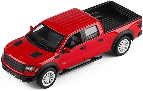 Zhangl Juguete puede abrir la puerta de simulación de sonido de Red de aleación de la furgoneta niños y ligero tirón Boy Toy parte posterior del coche todo terreno del vehículo Modelo de metal anti-ca