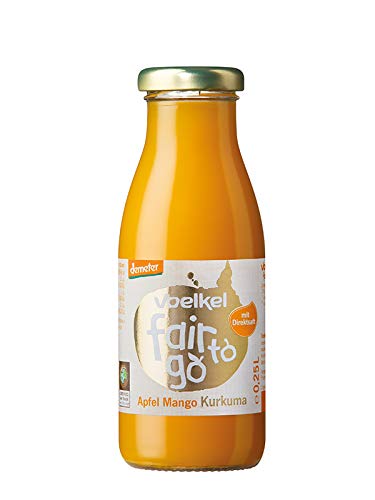Zumo de Manzana, Mango y Cúrcuma BIO - Voelkel - 250ml