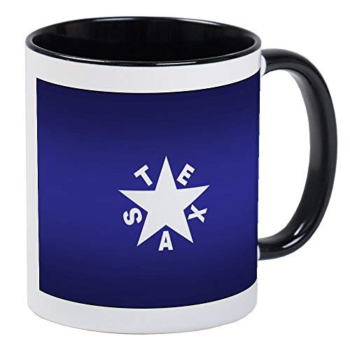 330ML Taza de cerámica Tazas de café Bandera de la República de Texas