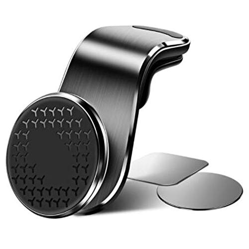 Amarion Soporte de teléfono móvil para el coche Soporte de teléfono móvil para la ventilación del coche giratorio e inclinable con imán compatible con el iPhone Samsung Huawei universal con pinza Amarion Soporte de teléfono móvil para el coche Soporte de teléfono móvil para la ventilación del coche giratorio e inclinable con imán compatible con el iPhone Samsung Huawei universal con pinza