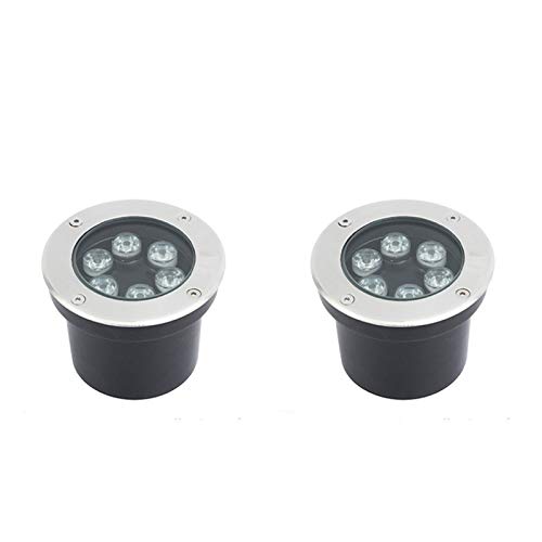 AWSAD Luces de Suelo al Aire Libre de 6 W, Paquete de 2 Luces LED para Paisaje Luces de Pozo de bajo Voltaje a Prueba de Agua, 6 Colores claros (Color : A, Size : 24v) AWSAD Luces de Suelo al Aire Libre de 6 W, Paquete de 2 Luces LED para Paisaje Luces de Pozo de bajo Voltaje a Prueba de Agua, 6 Colores claros (Color : A, Size : 24v)