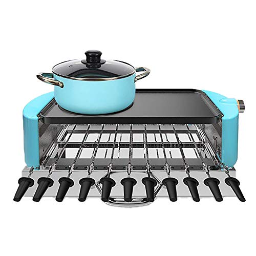 Barbacoa Parrilla Eléctrica Y Olla Caliente Utensilios Para Hornear De Escritorio Bbq Utensilios De Cocina Integrados 1800 W Control De Temperatura Con Capacidad Para 1-10 Personas C Barbacoa Parrilla Eléctrica Y Olla Caliente Utensilios Para Hornear De Escritorio Bbq Utensilios De Cocina Integrados 1800 W Control De Temperatura Con Capacidad Para 1-10 Personas C