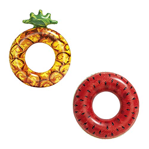 Bestway 36121 - Flotador Fruta Piña/Sandía 116/119 cm Bestway 36121 - Flotador Fruta Piña/Sandía 116/119 cm