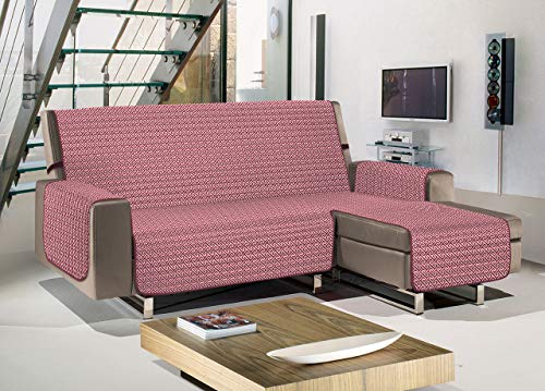 Biancheriaweb - Sueños cálidos y Profundos con Productos de colombi - Funda para sofá Chaise Longue - 280 cm
