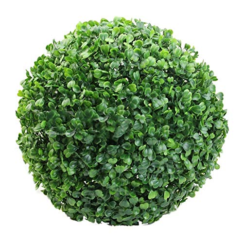 Bola de la planta verde artificial Inicio Topiary verde bola de boda al aire libre partido de la decoración Plantas Bola de la hierba para el Baño Casa Decor escritorio de oficina