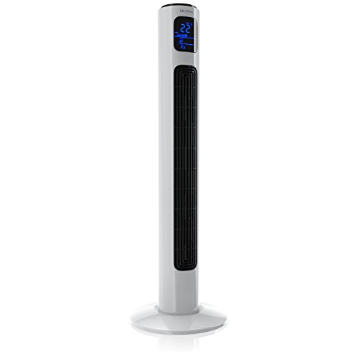 Brandson – Ventilador de Torre con Mando a Distancia - Oscillating Tower Fan - 45W - 3 Niveles de Temperatura Low Medium High - Temporizador - 3 Modos - Oscilación Ajustable a 60° - Blanco Brandson – Ventilador de Torre con Mando a Distancia - Oscillating Tower Fan - 45W - 3 Niveles de Temperatura Low Medium High - Temporizador - 3 Modos - Oscilación Ajustable a 60° - Blanco