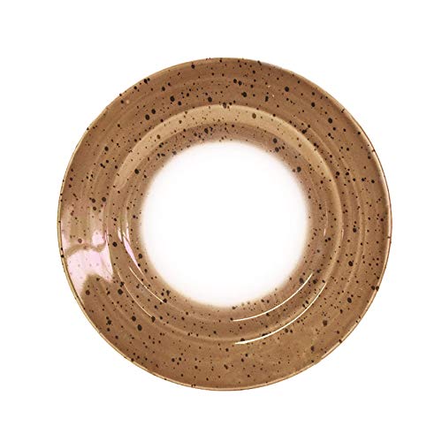 Churchill Hilado Loza Plato - Estampadas Pintado Gres Herramientas de Cocina Vajilla - 26cm - Terracota Churchill Hilado Loza Plato - Estampadas Pintado Gres Herramientas de Cocina Vajilla - 26cm - Terracota