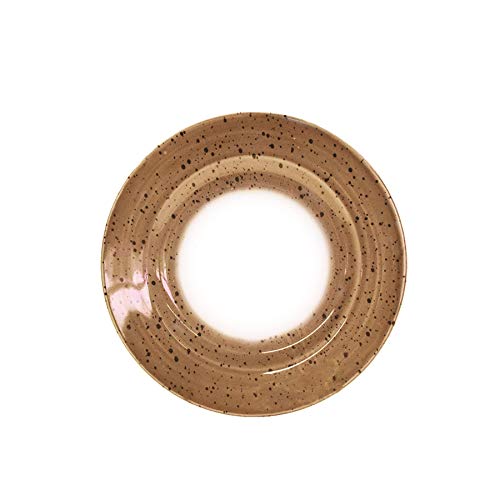Churchill Hilado Loza Side Plate - Estampadas Pintado Gres Herramientas de Cocina Vajilla - 20cm - Terracota Churchill Hilado Loza Side Plate - Estampadas Pintado Gres Herramientas de Cocina Vajilla - 20cm - Terracota