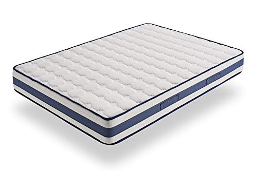 Colchón viscoelástico viscoelastica de Doble Cara (Verano e Invierno) VISCO-MEDICOT 3D- 90x190 Colchón viscoelástico viscoelastica de Doble Cara (Verano e Invierno) VISCO-MEDICOT 3D- 90x190