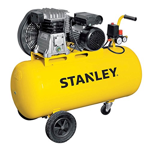 Compresor de aceite transmisión con correa monestadio 100L 3Hp Stanley B 345E/9/100