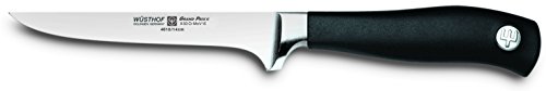 Cuchillo deshuesador WÜSTHOF, Grand Prix II (4615-7), hoja de 14 cm, forjado, acero de calidad, apto para lavavajillas, cuchillo de cocinero muy resistente