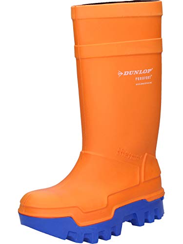 Dunlop - Calzado de protecciÃ³n de poliuretano para hombre Naranja naranja 42.5, color Naranja, talla 42.5
